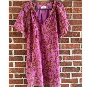 XíRENA Floral Ruffle Boho Blouse – Size M